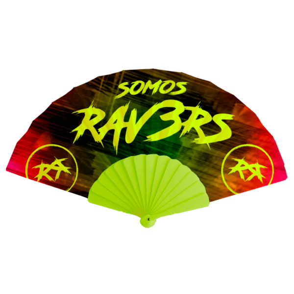 Abanico FLUOR - SOMOS RAV3RS